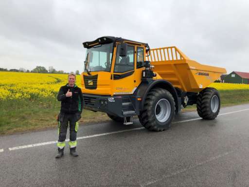 Leverans av BERGMANN C815s till GOAB i Skåne AB - en grund att bygga på!