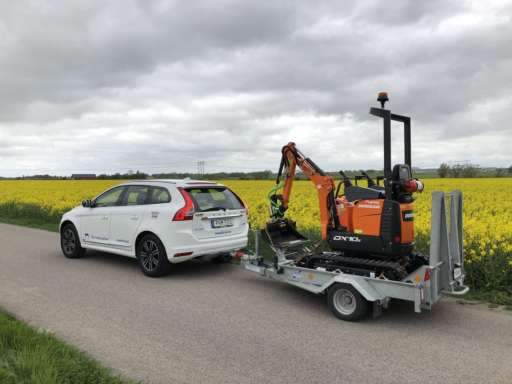 LEVERANS AV DOOSAN DX10Z TILL NÖJD KUND!