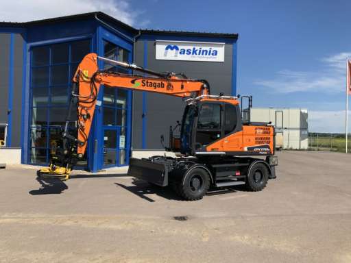 LEVERANS AV DOOSAN DX170W-5 TILL STAGAB!