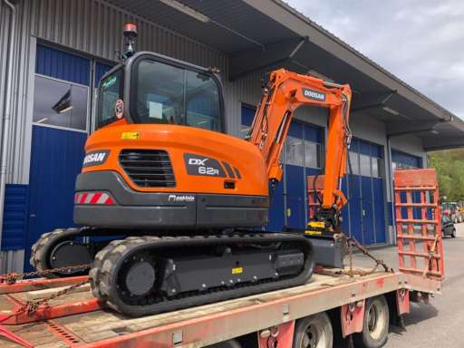 LEVERANS AV DOOSAN DX62R-3! 