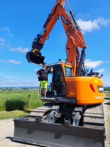 LEVERANS AV DOOSAN DX235LCR-5! 