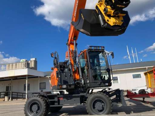 LEVERANS AV DOOSAN DX165W-5! 