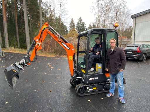 LEVERANS AV DOOSAN DX19!