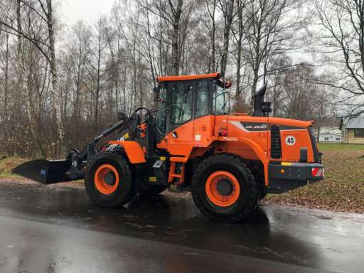 LEVERANS AV DOOSAN DL200TC-5!