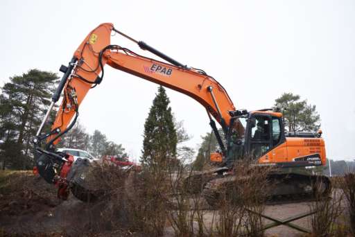 LEVERANS AV DOOSAN DX255LC-5 TILL EPAB!