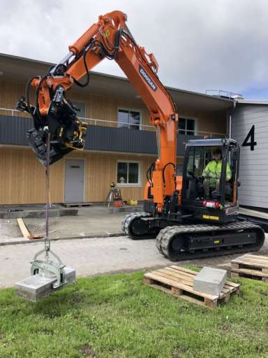 LEVERANS AV DOOSAN DX85R-3!